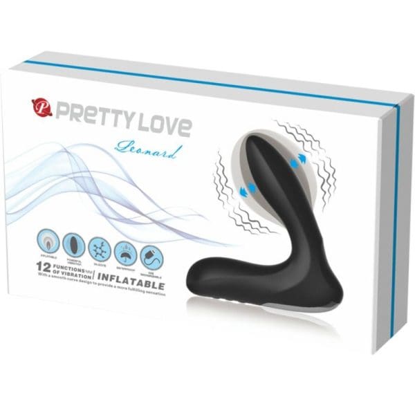 PRETTY LOVE - LEONARD INFLATABLE PROSTATIC MASSAGER WITH VIBRATION 6